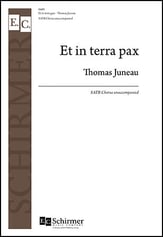 Et in Terra Pax SATB choral sheet music cover